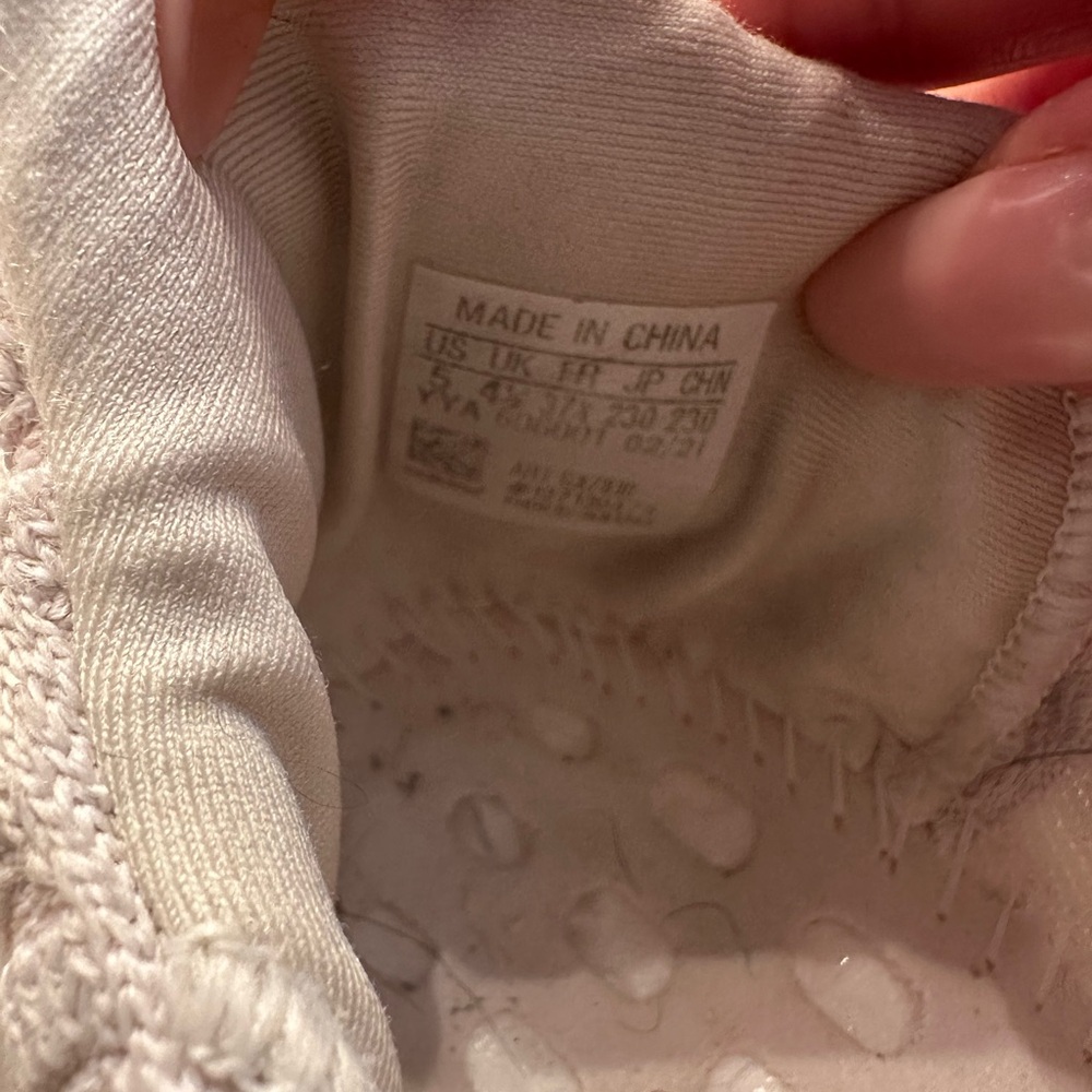 adidas Women's Athletic Shoes - Pink and Cream - Picture 2 of 5